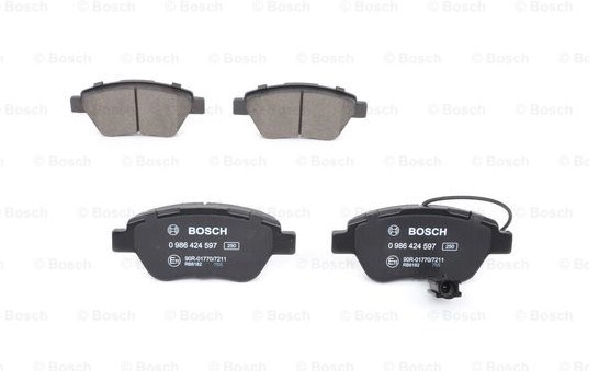 0986424597 BOSCH Тормозные колодки