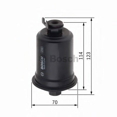 Фильтр топливный BOSCH 0986450107