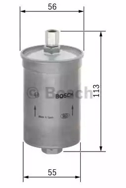 0986450124 BOSCH Фильтр топливный