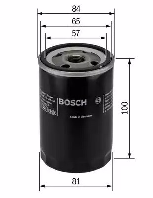 0986452023 BOSCH Фильтр масляный