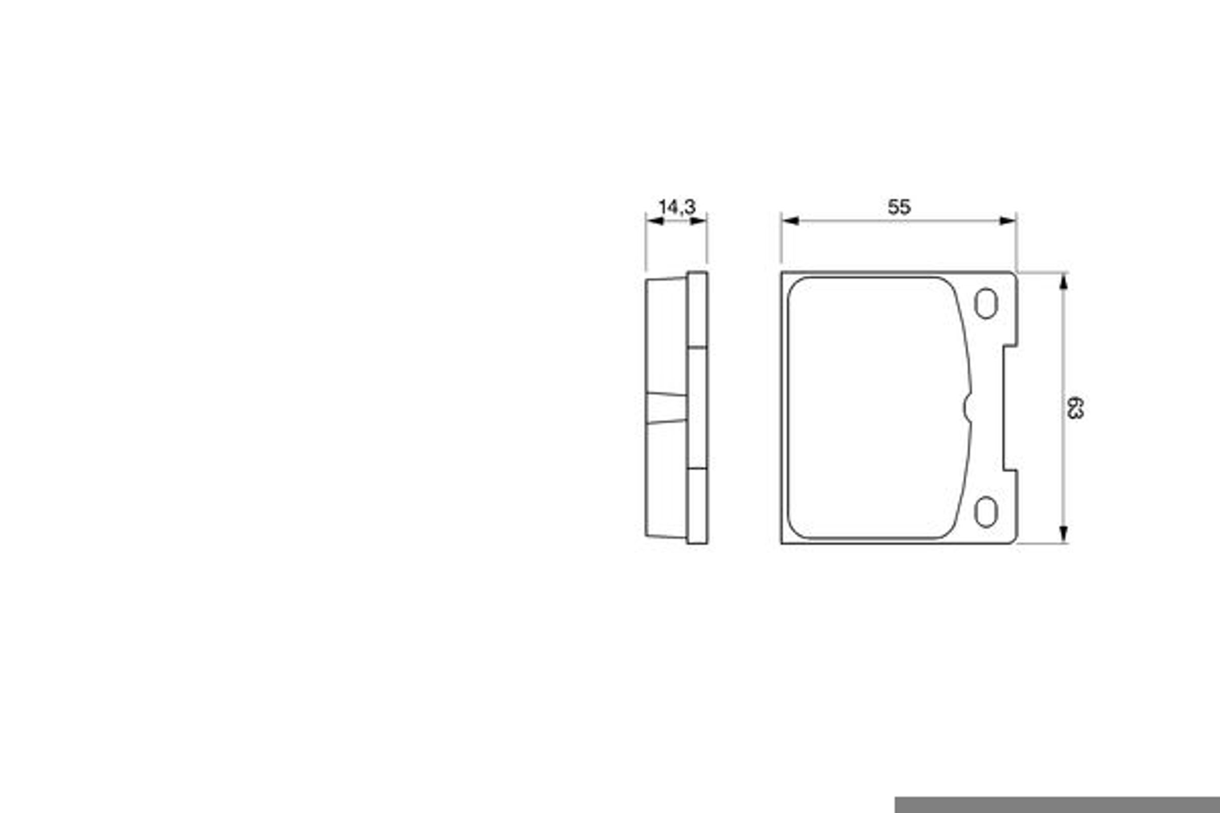 Колодки тормозные дисковые BOSCH 0986460881