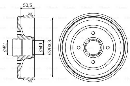 0986477205 BOSCH Запчасть