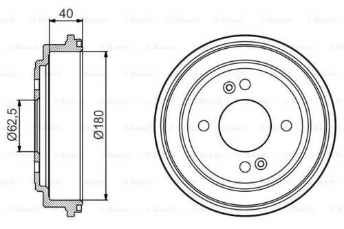 Запчасть BOSCH 0986477216