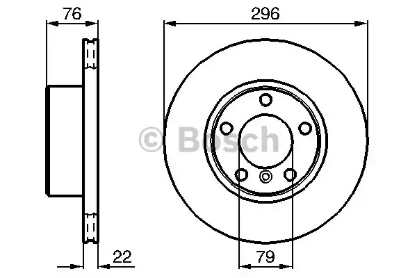 Тормозные диски BOSCH 0986478848