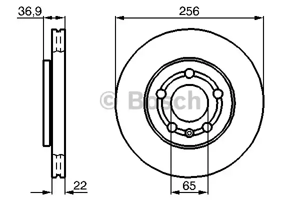 Тормозные диски BOSCH 0986478853