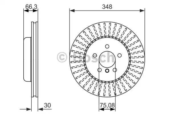 Тормозные диски BOSCH 0986479772