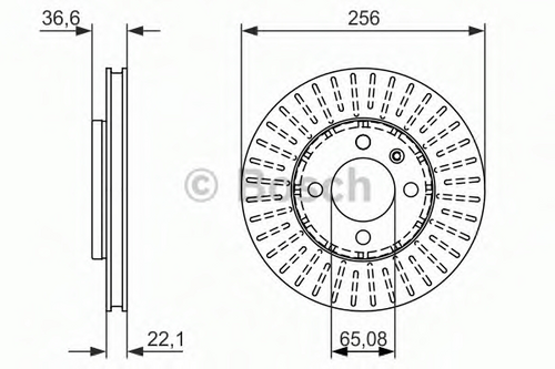 Тормозные диски BOSCH 0986479776