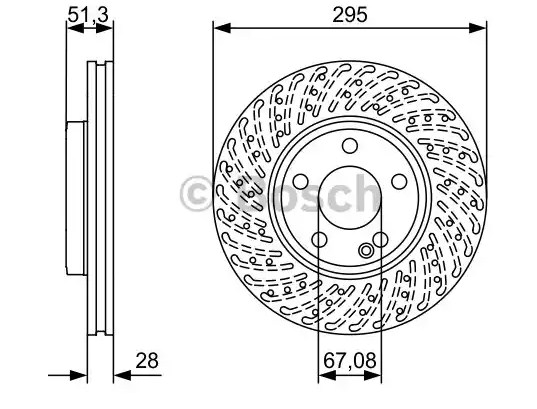 Тормозные диски BOSCH 0986479A02