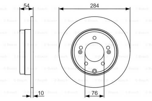 Тормозные диски BOSCH 0986479A45