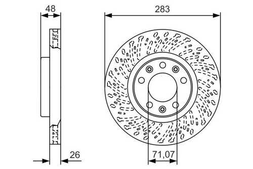 тормозные диски BOSCH 0986479C35