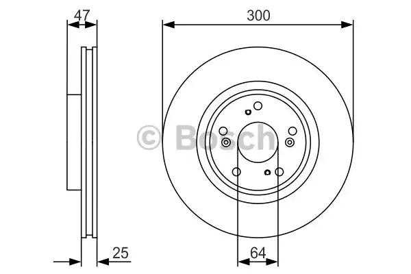 Тормозные диски BOSCH 0986479R24