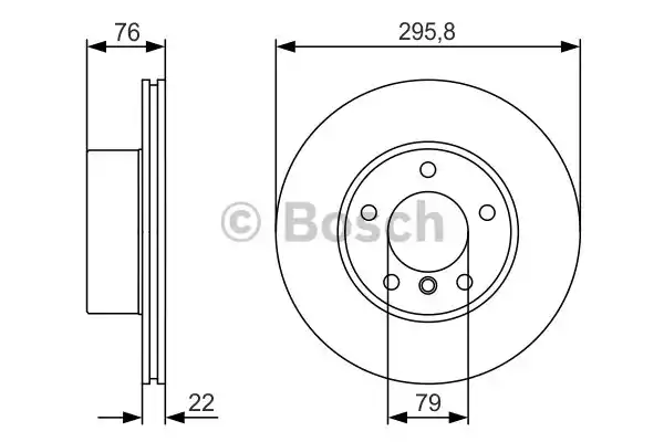 Тормозные диски BOSCH 0986479R72