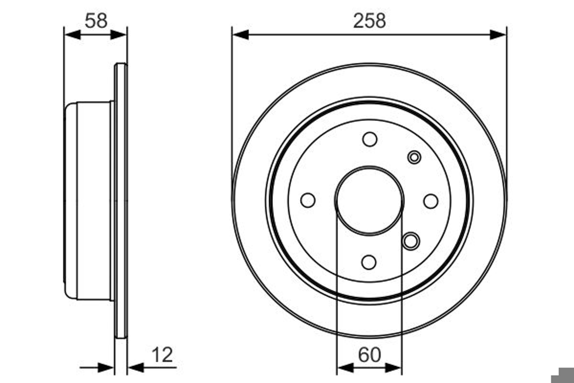 Запчасть BOSCH 0986479T52