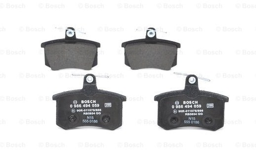 0986494059 BOSCH Тормозные колодки