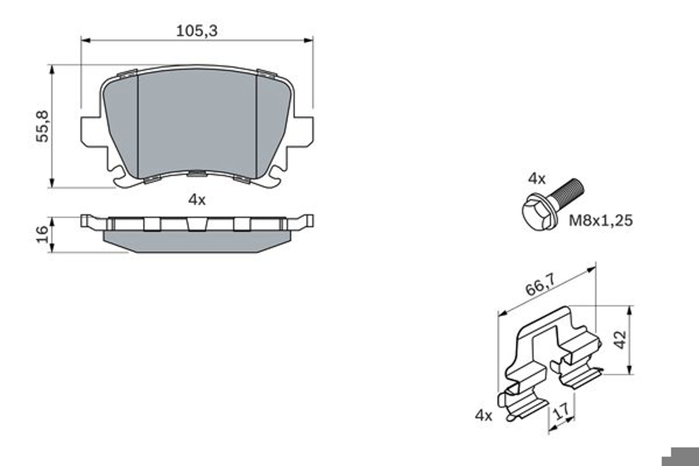 0986494595 BOSCH Запчасть