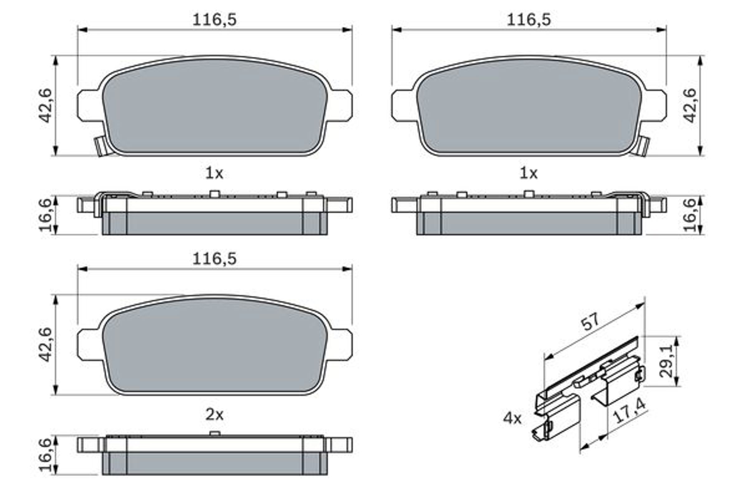 Запчасть BOSCH 0986494634