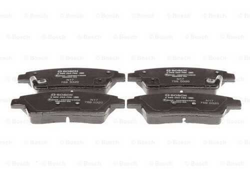 Комплект тормозных колодок дискового тормоза BOSCH 0986494766
