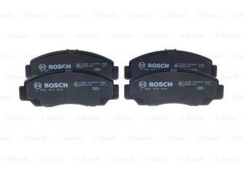 Комплект тормозных колодок дискового тормоза BOSCH 0986494884