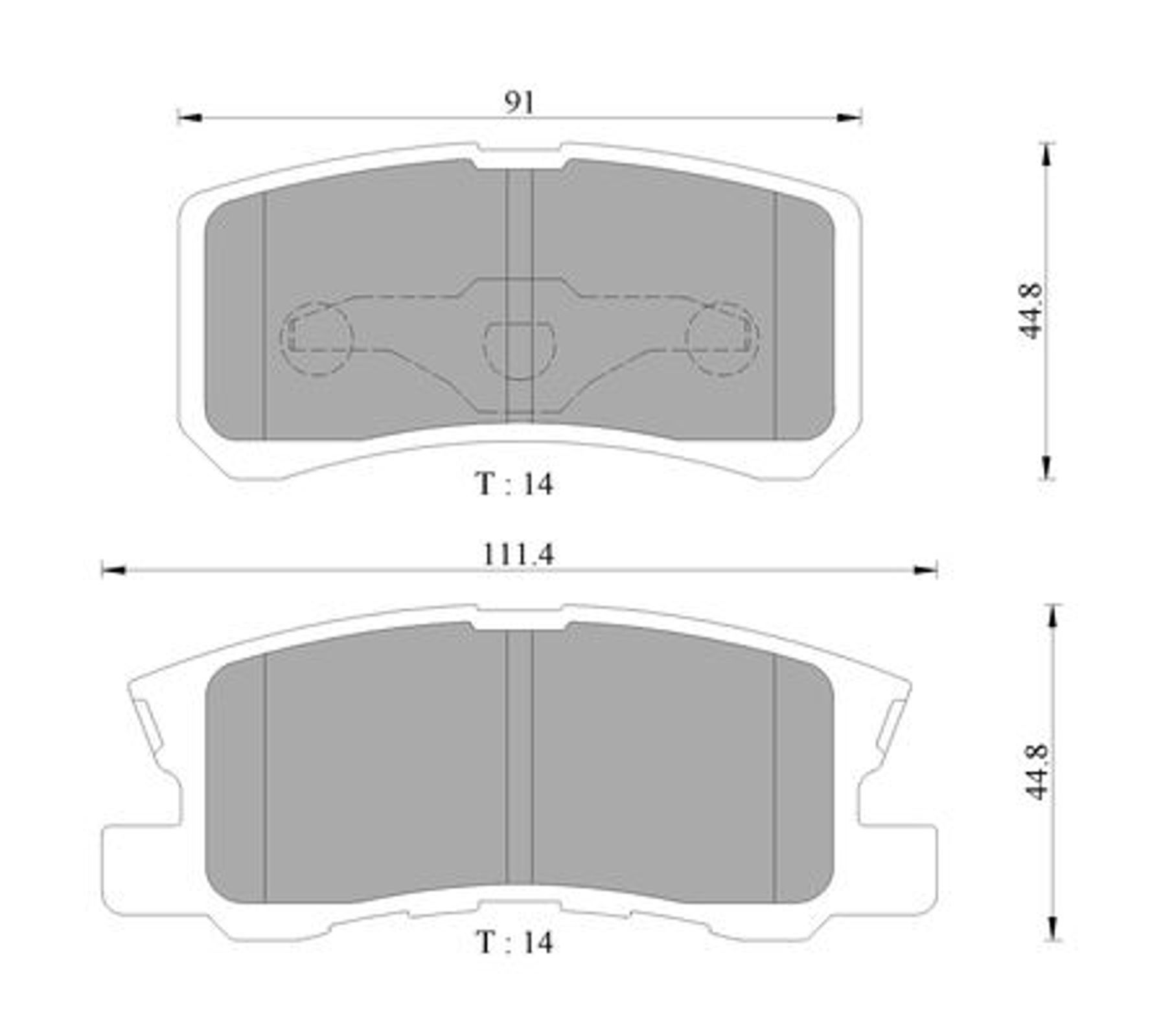 Комплект тормозных колодок дисковый тормоз BOSCH 0986505079