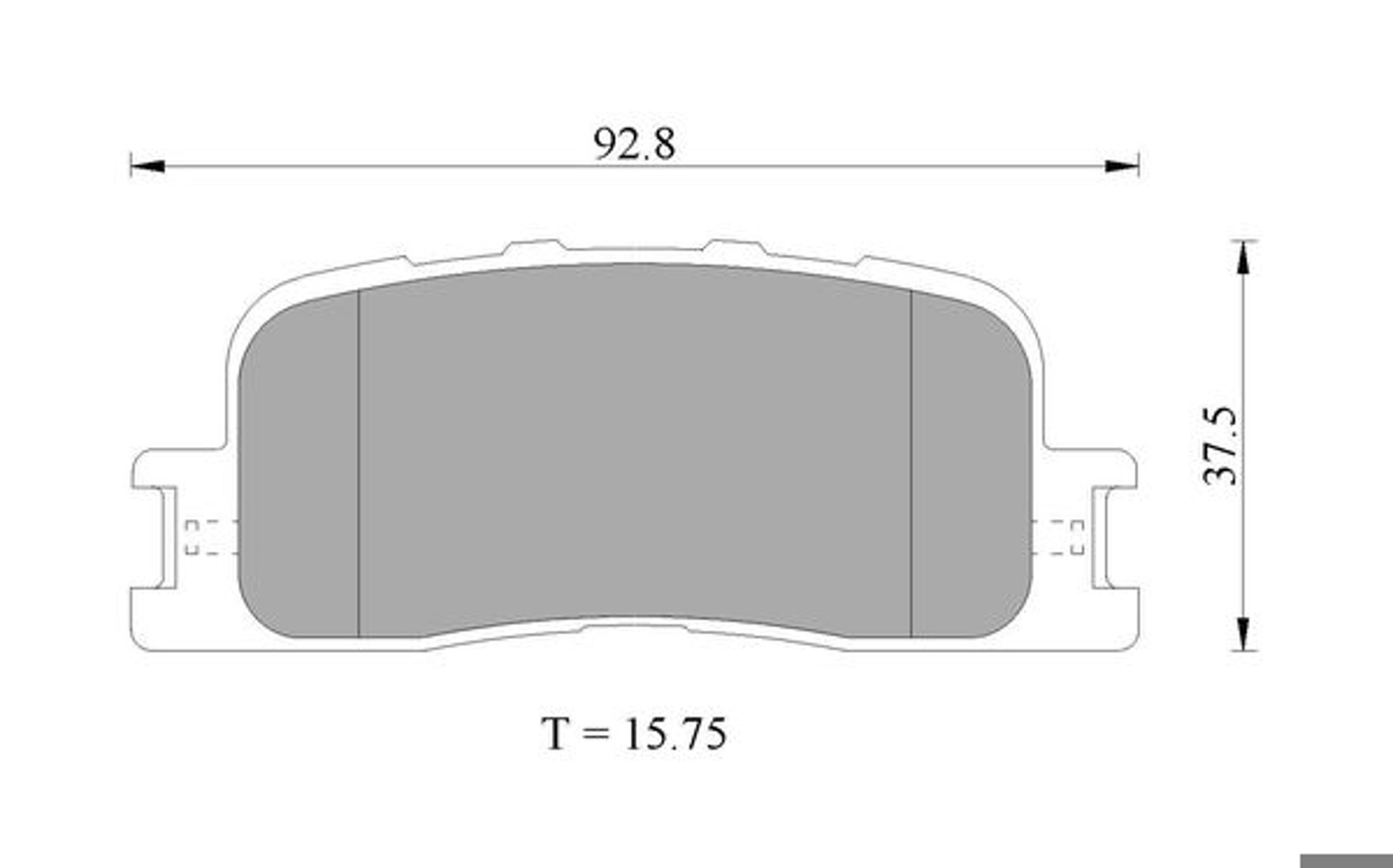 Колодки тормозные дисковые BOSCH 0986505403