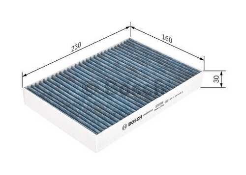 Фильтр, воздух во внутренном пространстве BOSCH 0986628526