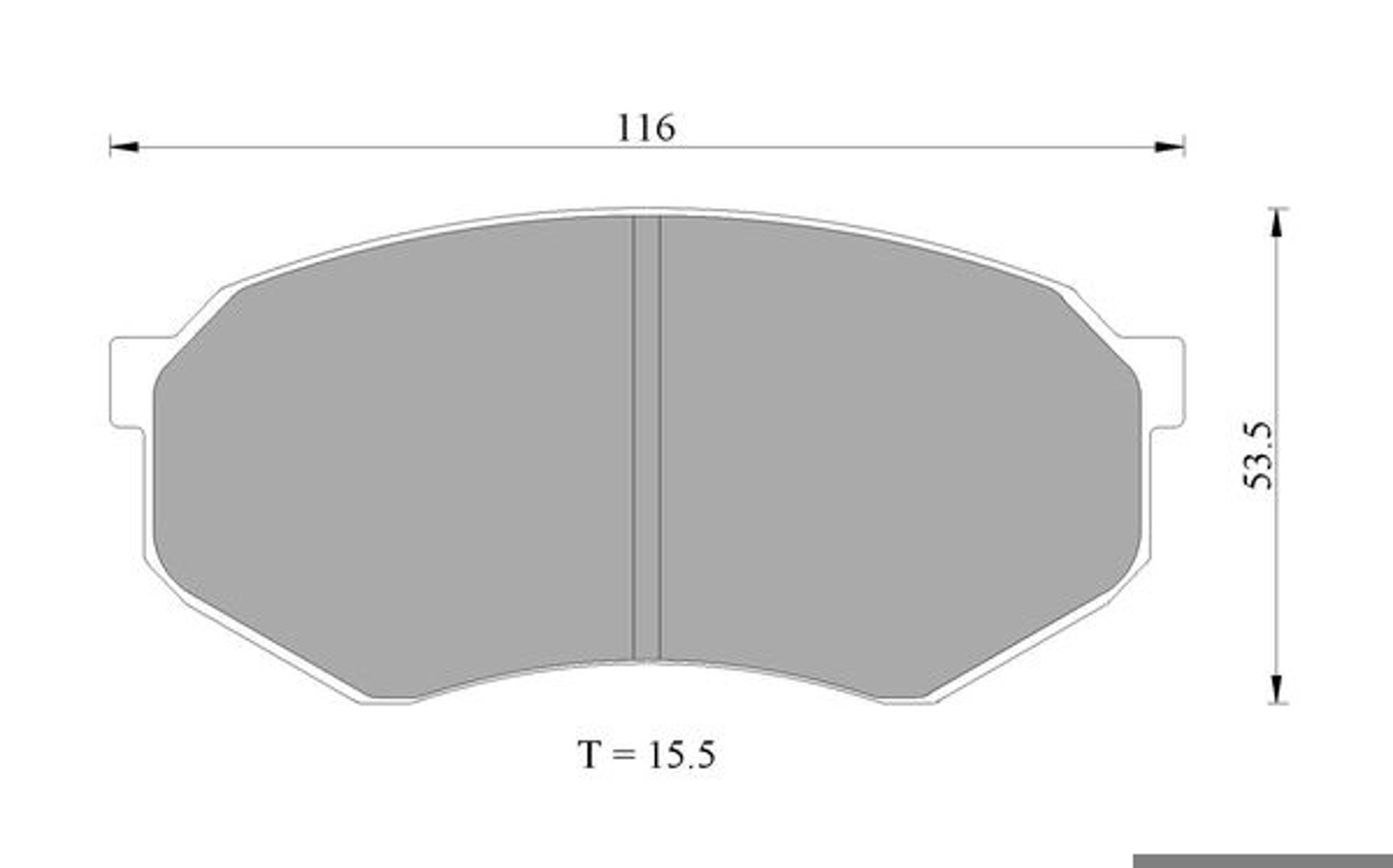 Комплект тормозных колодок дисковый тормоз BOSCH 0986AB2037