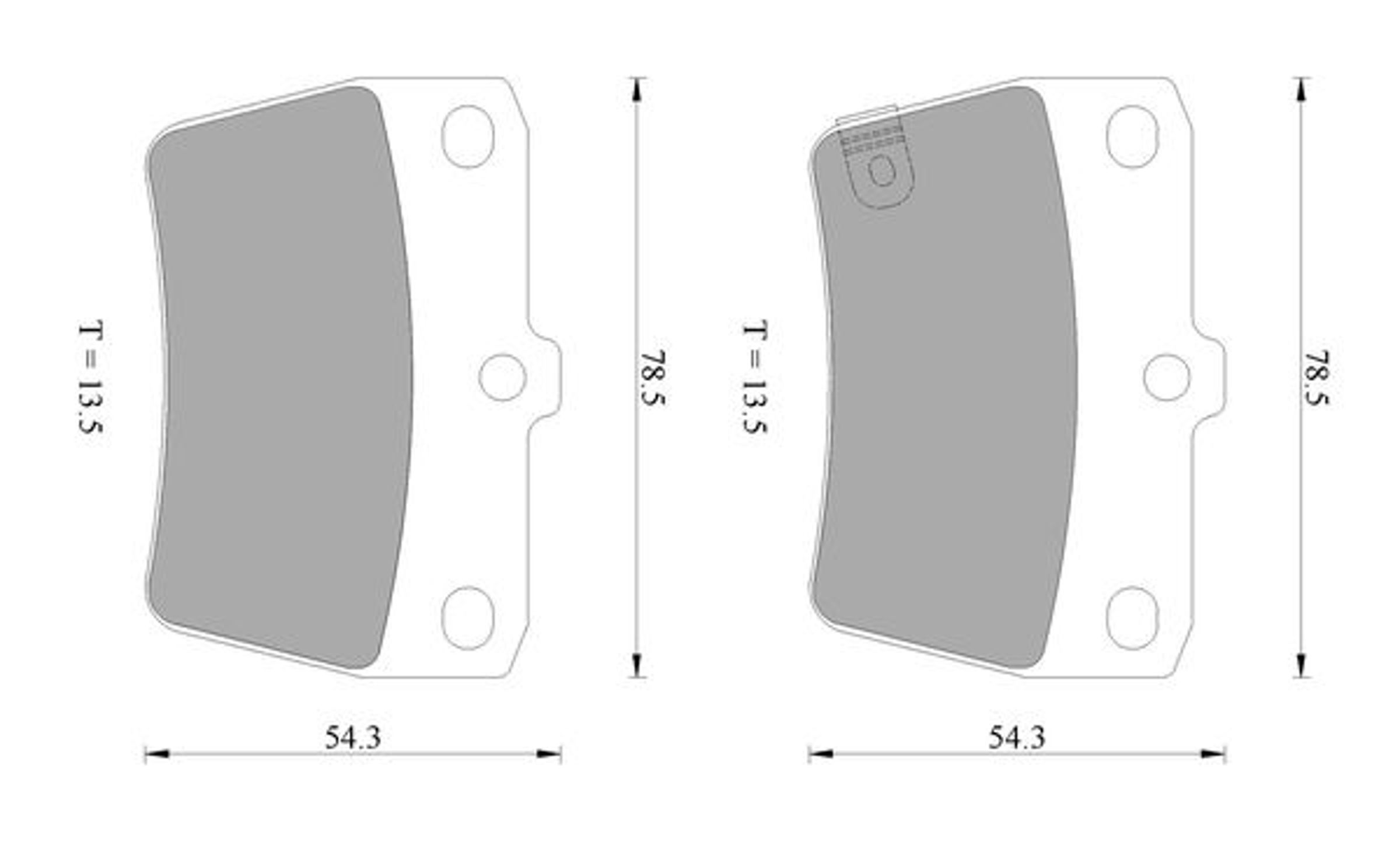 Комплект тормозных колодок дисковый тормоз BOSCH 0986AB2477