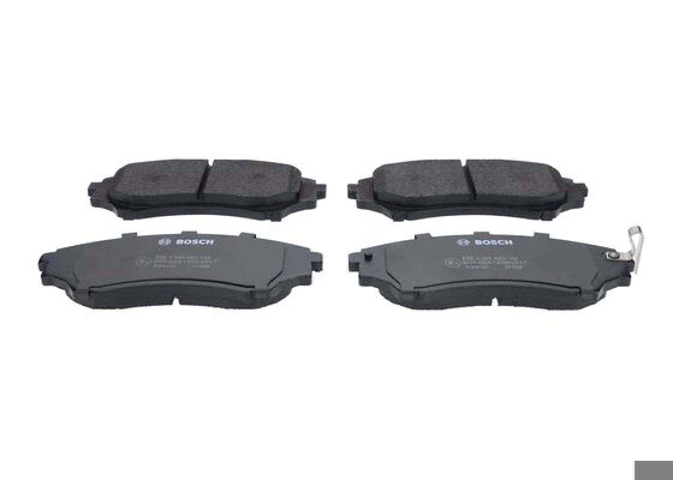 Колодки тормозные дисковые BOSCH 0986AB3142