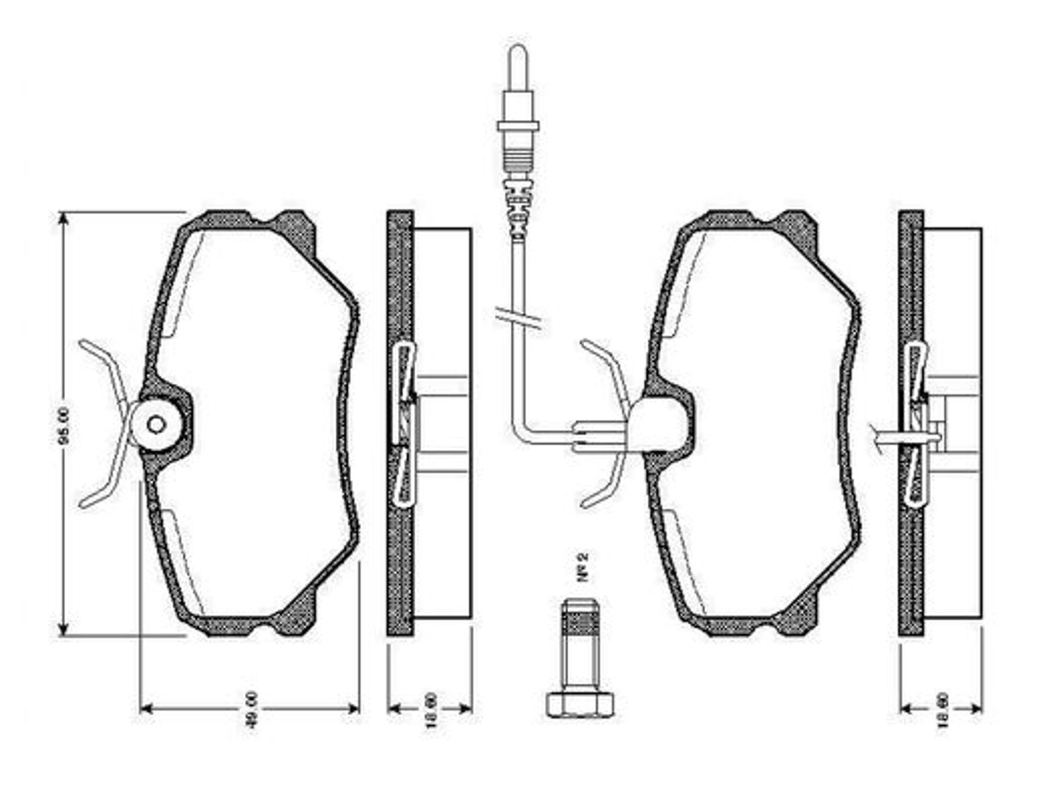 0986TB2135 BOSCH Запчасть