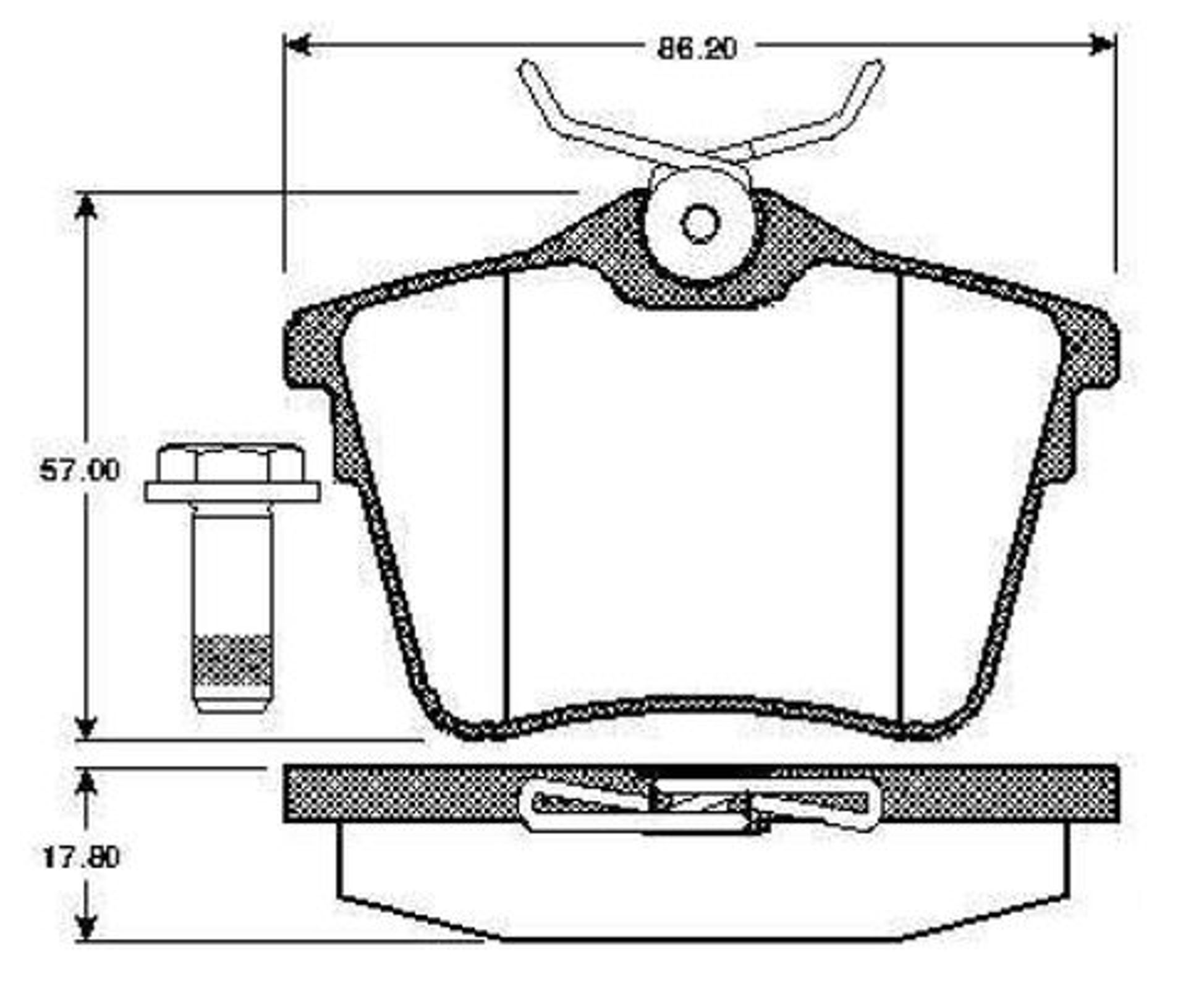 0986TB2881 BOSCH Запчасть