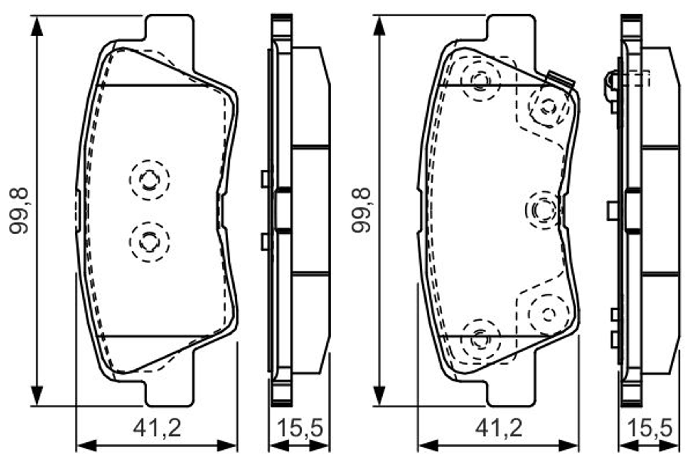 Запчасть BOSCH 0986TB3203