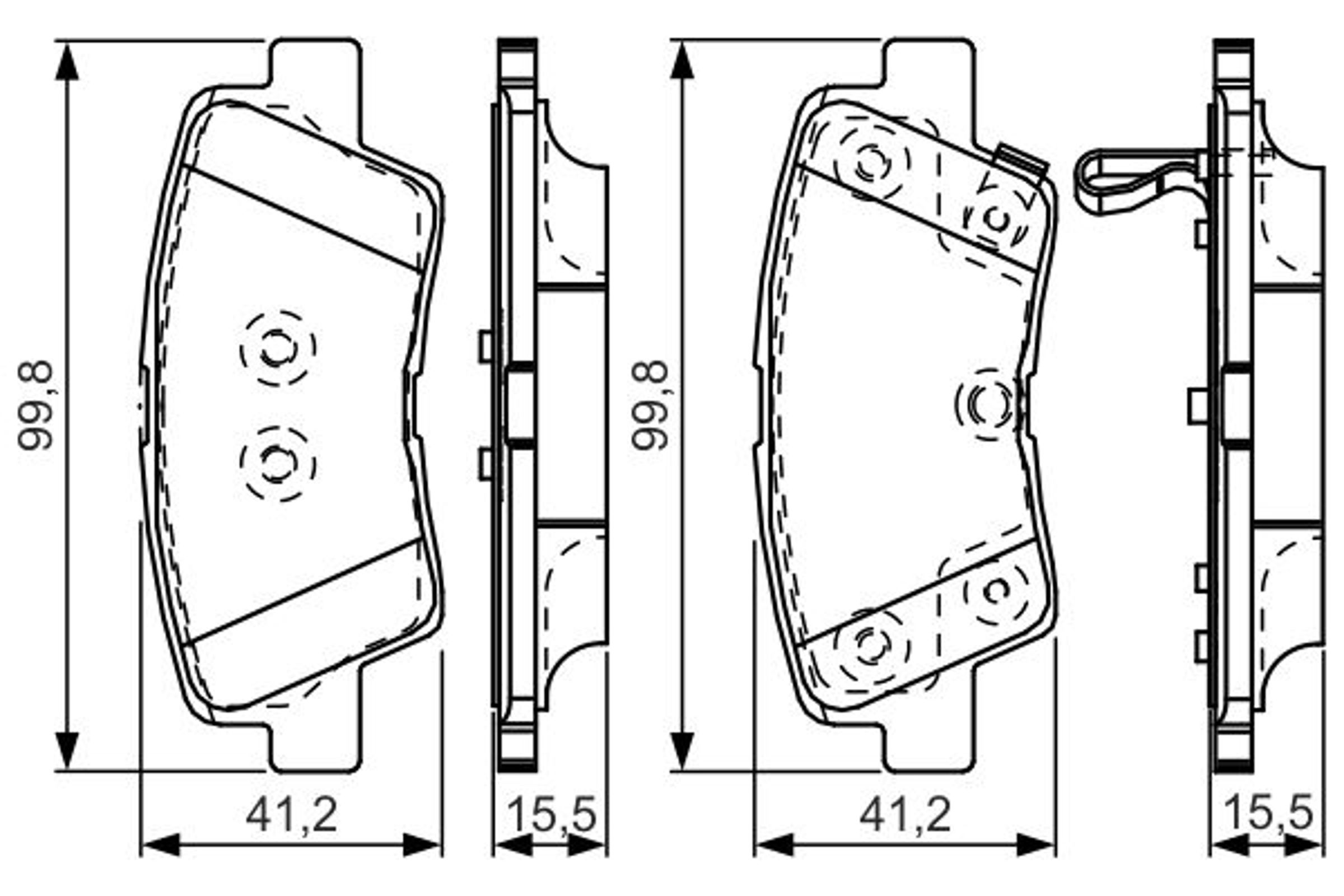 0986TB3204 BOSCH Запчасть