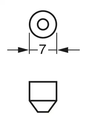 1 987 302 226 BOSCH 1 987 302 226_лампа! 12V 3W SV7-8 лампа внутр. освещ.\