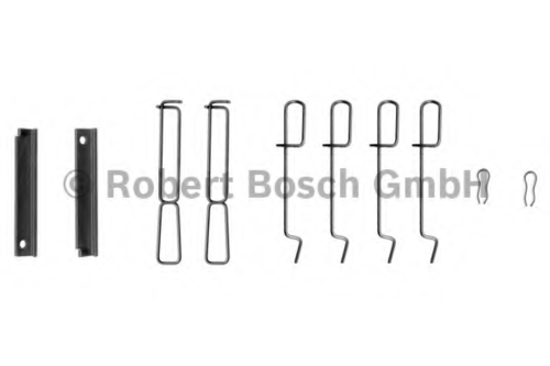 Фото 1 1 987 474 195 BOSCH Комплектующие, колодки дискового тормоза