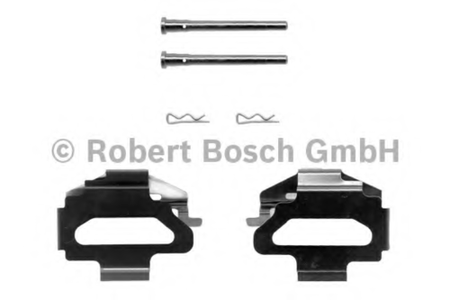 Фото 1 1 987 474 199 BOSCH Комплектующие, колодки дискового тормоза