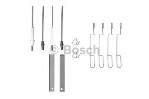 Фото 1 1 987 474 320 BOSCH Комплектующие, колодки дискового тормоза