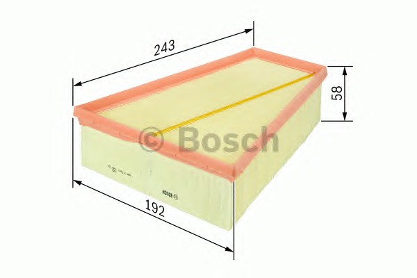 1 457 433 573 BOSCH Фильтр воздушный