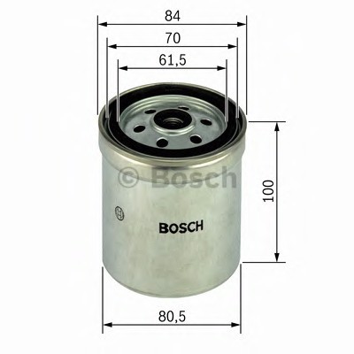 1457434331 BOSCH Фильтр топливный