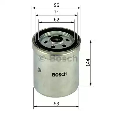 Фильтр топливный BOSCH 1457434407