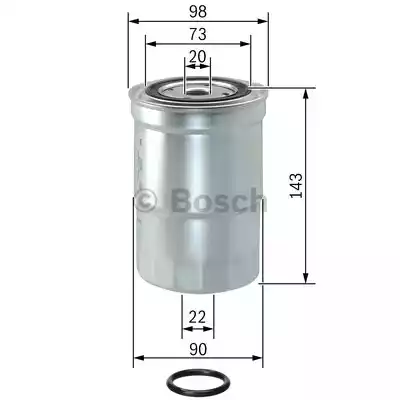 Фильтр топливный BOSCH 1457434459