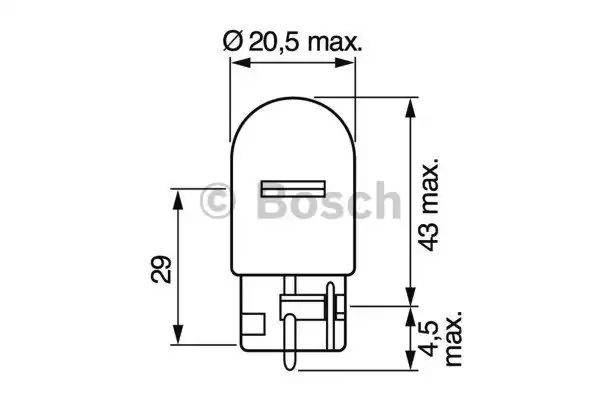 1987302251 BOSCH Лампа накаливания