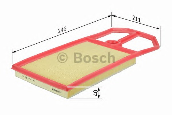 Фильтр воздушный BOSCH 1987429402