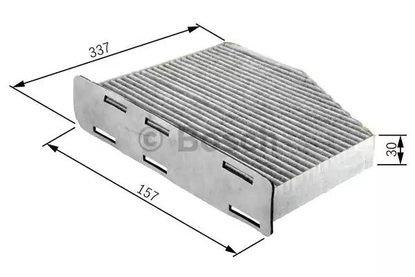 1987432048 BOSCH Фильтр салона