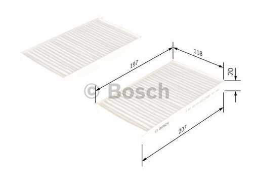 Салонный фильтр BOSCH 1987432278