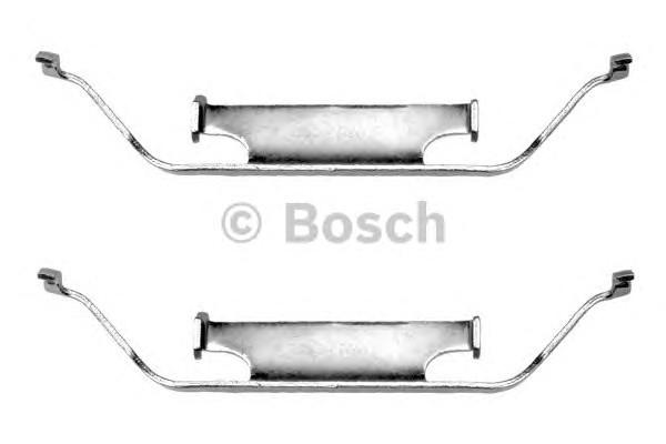 1987474029 BOSCH Комплектующие, колодки дискового тормоза