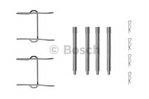 Фото 1 1987474223 BOSCH Комплектующие, колодки дискового тормоза