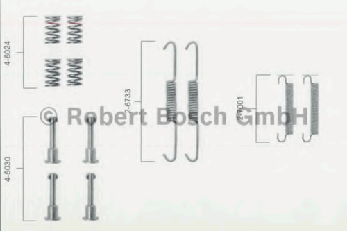 Фото 1 1987475149 BOSCH Комплектующие, стояночная тормозная система