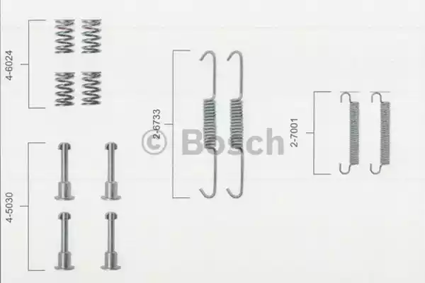 1987475149 BOSCH Комплектующие, стояночная тормозная система