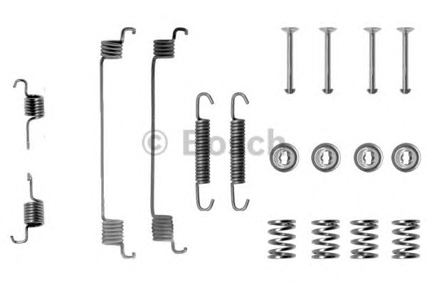 1987475162 BOSCH Комплект монтажный тормозных колодок