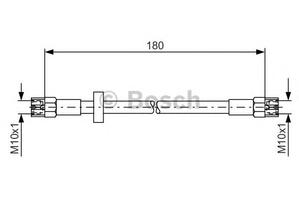 1 987 476 216 BOSCH Шланг тормозной